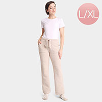 Solid Loungewear Pants