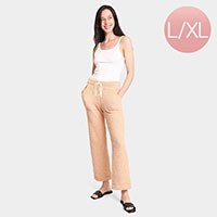 Solid Loungewear Pants