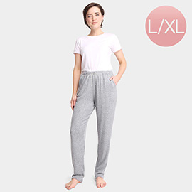 Solid Loungewear Pants