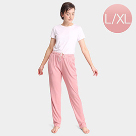 Solid Loungewear Pants