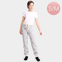 Leopard Patterned Soft Loungewear Pants