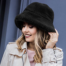 Faux Fur Bucket Hat