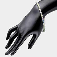 CZ Tennis Evening Bracelet