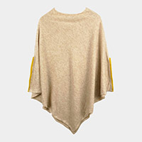 Sleeves Detailed Poncho