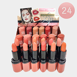 24PCS - Matte Lip Sticks