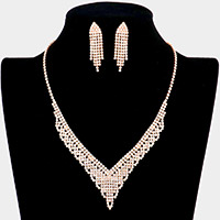 Rhinestone Pave Necklace