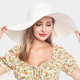 Solid Straw Sun Hat