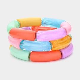 3PCS - Resin Stretch Bracelets