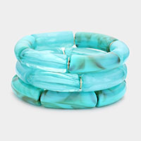 3PCS - Resin Stretch Bracelets