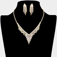 Rhinestone Pave Necklace