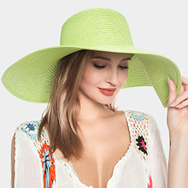 Solid Straw Sun Hat