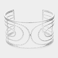 Cut Out Metal Cuff Bracelet