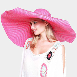 Solid Straw Sun Hat