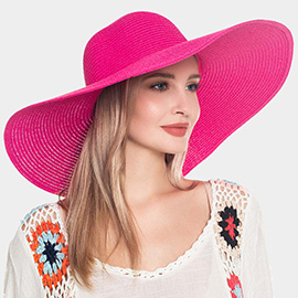 Solid Straw Sun Hat