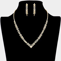 Rhinestone Pave Necklace