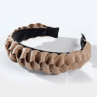 Pleated Solid Headband