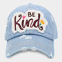 BE Kind Message Vintage Baseball Cap