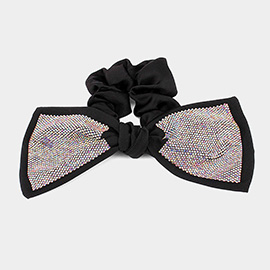 Oversized Flexible Bling Bow Scrunchie Hairband