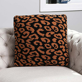 Leopard Patterned Cushion Cover