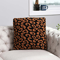 Leopard Patterned Cushion Cover