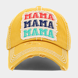 MAMA Message Vintage Baseball Cap