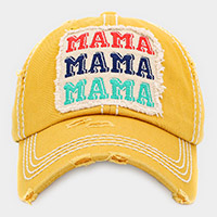 MAMA Message Vintage Baseball Cap