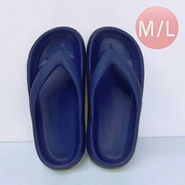 Solid Soft Sole Flip Flop Slippers