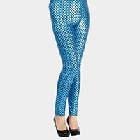 Fish Scales Mermaid Leggings