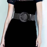 Circle Buckle Belt