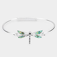 Dragonfly Metal Hook Bracelet