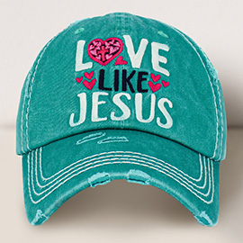 LOVE LIKE JESUS Vintage Baseball Cap