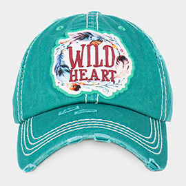 WILD HEART  Vintage Baseball Cap