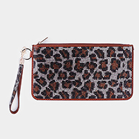 Double Sided Bling Wristlet Wallet/Clutch Bag