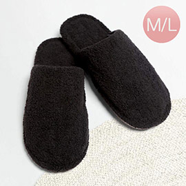 Solid Soft Home Indoor Floor Slippers