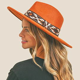 Tribal Band Panama Hat