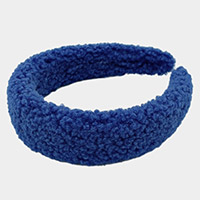 Solid Sherpa Headband