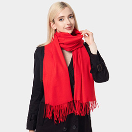 Solid Oblong Scarf