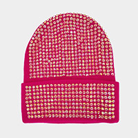 Bling Studded Beanie Hat