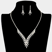 Rhinestone Pave Necklace