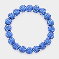 Shamballa Ball Stretch Bracelet