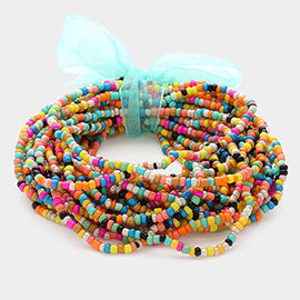 25PCS - Seed Beaded Stretch Bracelets