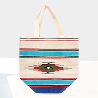 Striped Boho Patterned Shoulder Bag