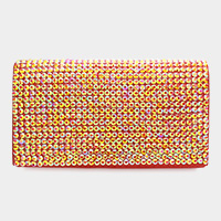 Bling Studded Evening Clutch / Crossbody Bag