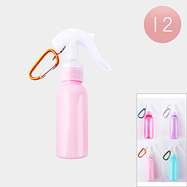 12PCS - Travel Bottle Sprays Keychains