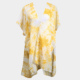 Tie Dye Cover Up Kimono Poncho