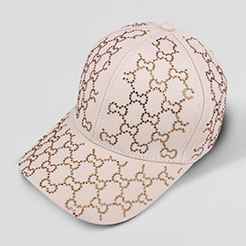 Bling Patterned Baseball Cap