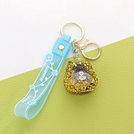 Cute Cat Strap Keychain