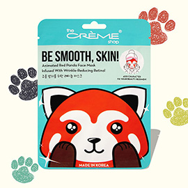 Animated Red Panda Face Sheet Mask