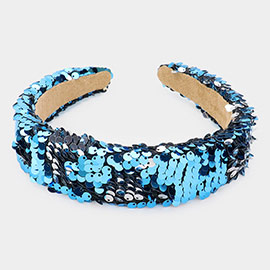 Reversible Sequin Headband