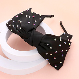 Studded Bow Headband